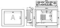 IPPC-0803T1 8&quot; industrielles Fingerspitzentablett PC Brett kleben Doppelreihe 4USB CPU J1900 netz-4