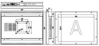 TPC-1501T 15&quot; industrieller Fingerspitzentablett PC/industrieller Platte PC Touch Screen