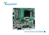 ITX-H310DL118-2HDMI dünne Mini-Sockel ITX-Motherboard-Intels PCH H110 Chip-2 X DDR4 SO DIMM