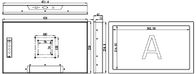 PLM-1703TW 17,3“ breiter industrieller Touch Screen Monitor/industrielle Noten-Bildschirmanzeige