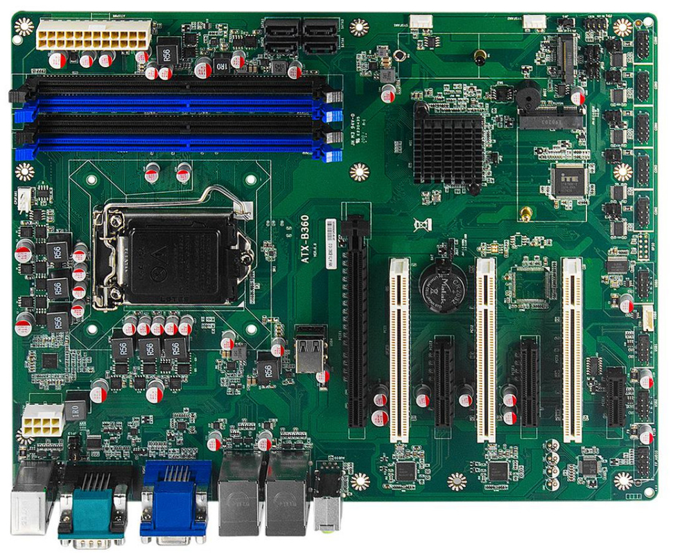 Industrielles Chip 2LAN 6COM VGA HDMI ATX-Motherboard-Intels PCH B360 DP