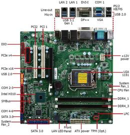 MATX-H310AH26A Chip Micro ATX Motherboard/Gigabyte H310m ein Motherboard 1151 Lga Matx Intel